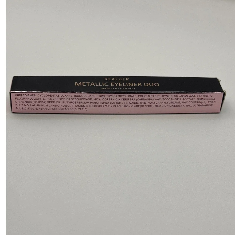 REALHER Metallic Eyeliner Duo and SANDBAR‎ Shadow Light Eye Primer Set